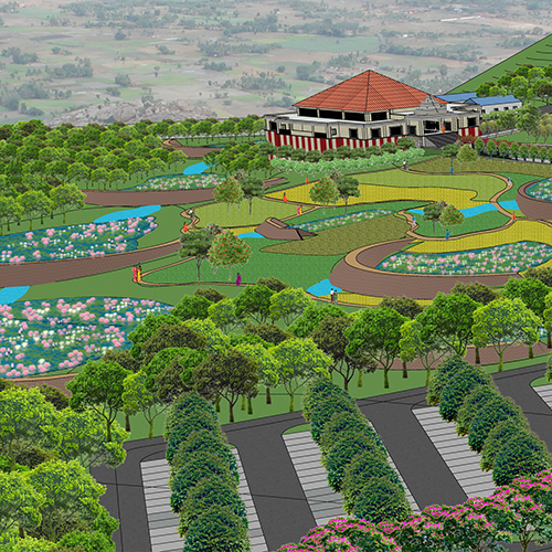 Arulmigu Lakshmi Narasimha Swamy Temple | Landscape Architecture | Environmental Design | Master Planning | Ravikumar Associates | Cultural