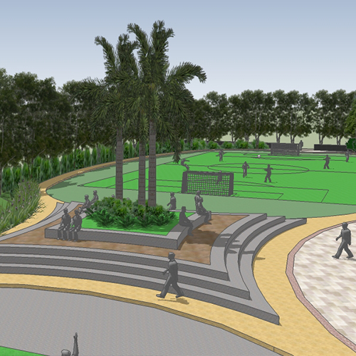 Park at PRAGNYA Eden Park | Landscape Architecture | Environmental Design | Master Planning | Ravikumar Associates