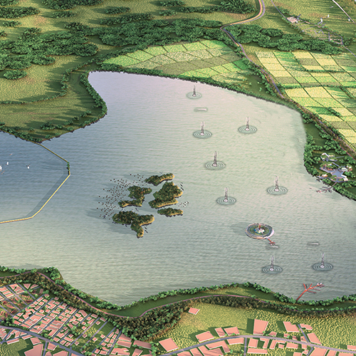 Water front development at Nellore
	  Cheruvu | Landscape Architecture | Environmental Design | Master Planning | Ravikumar Associates