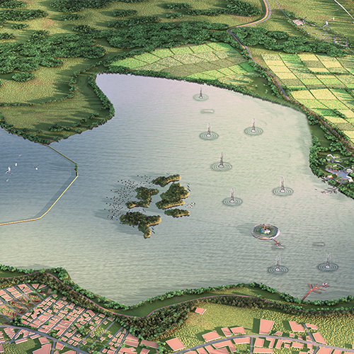 Water Front Development at Nellore Cheruvu | Landscape Architecture | Environmental Design | Master Planning | Ravikumar Associates | Cultural