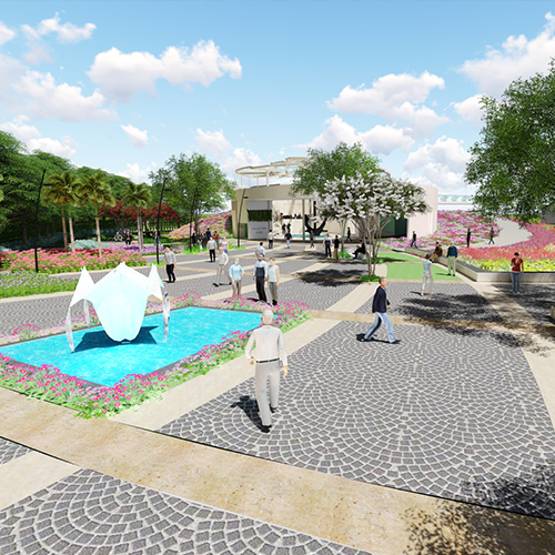 River Ganges Water Front at New Navigation Lock | Landscape Architecture | Environmental Design | Master Planning | Ravikumar Associates | Cultural
